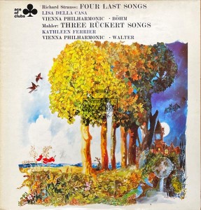 Lisa Della Casa & Kathleen Ferrier, Richard Strauss / Mahler – Four Last Songs / Three Rückert Songs LP