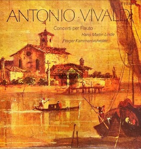 Antonio Vivaldi, Hans Martin Linde, Prager Kammerorchester – Concerti Per Flauto LP