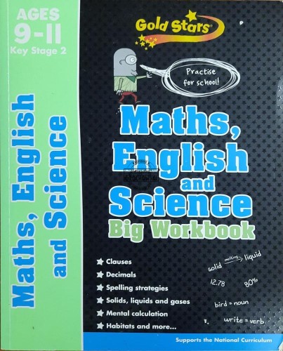 687024 Maths, English and Science. Big Workbook