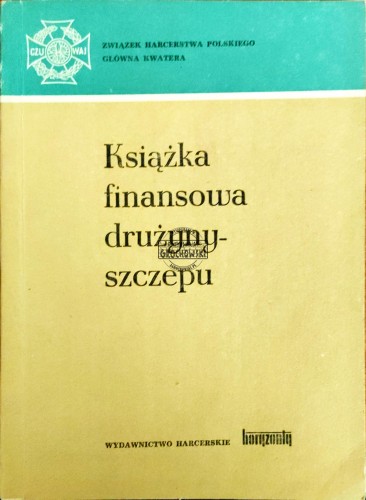668969 Książka finansowa drużyny szczepu