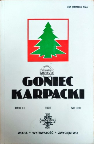 668987 Goniec Karpacki nr 320/1993