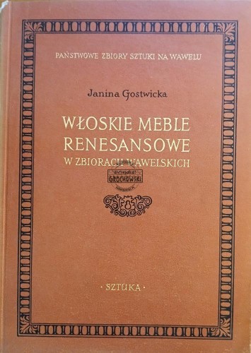 689028 Włoskie meble renesansowe