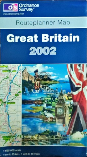 688033 Great Britain 2002. Routeplanner map