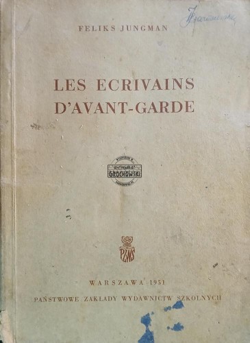 689188 Les ecrivains d'avant-garde / Zbrodnie awangardy