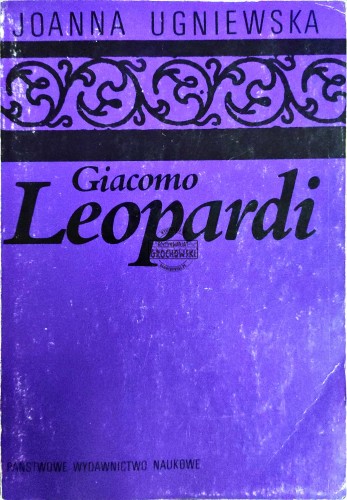 688164 Giacomo Leopardi