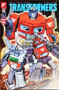 Transformers #4 Daniel Warren Johnson Variant Cover