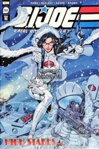 G.I. Joe A Real American Hero #295 Cover RI John Royle & Jagdish Kumar