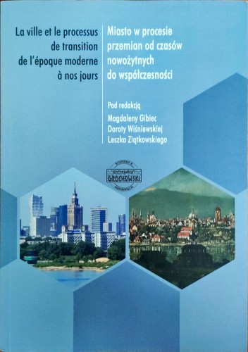 688301 Miasta w procesie przemian od czasów nowożytnych do współczesności