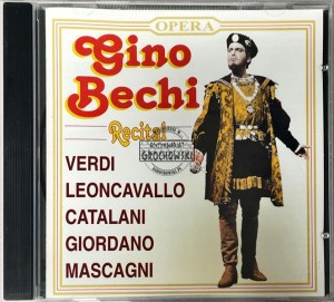 Gino Bechi – Recital CD