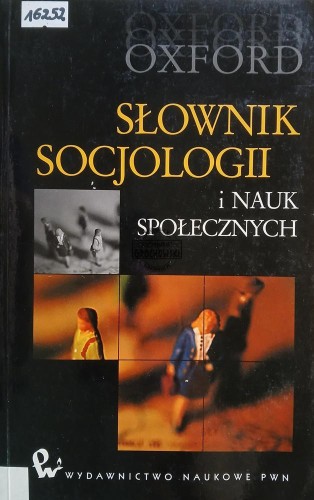 689754 Słownik socjologii i nauk społecznych