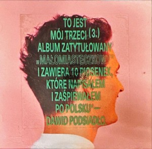 Dawid Podsiadło – Małomiasteczkowy CD