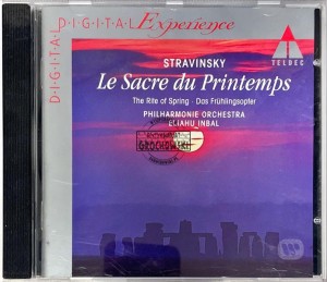 Stravinsky, Philharmonie Orchestra, Eliahu Inbal – Le Sacre Du Printemps / Quatre Etudes CD