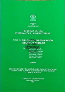 Reforma de las ensenanzas