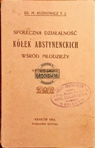Społeczna działalność kółek abstynenckich