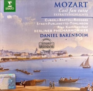 Wolfgang Amadeus Mozart, Lorenzo da Ponte, Berliner Philharmoniker, RIAS-Kammerchor, Daniel Barenboim – Così Fan Tutte CD