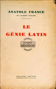 Le Genie Latin