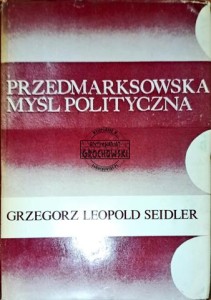 Przedmarksowska myśl polityczna
