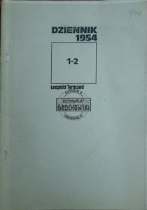 Dziennik 1954
