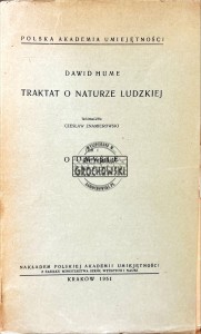 Traktat o naturze ludzkiej. Tom I