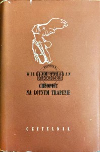 Chłopiec na lotnym trapezie