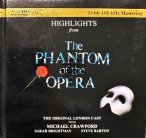 Andrew Lloyd Webber, Michael Crawford, Sarah Brightman, Steve Barton – Highlights From The Phantom Of The Opera (The Original Cast Recording) CD