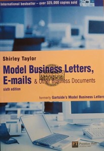 Model Business Letters, E-mails & Other Business Documents