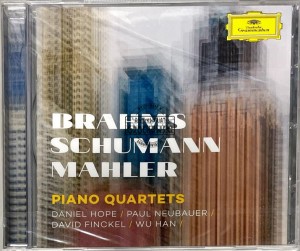 Daniel Hope, Paul Neubauer, David Finckel, Wu Han – Brahms · Schumann · Mahler: Piano Quartets CD