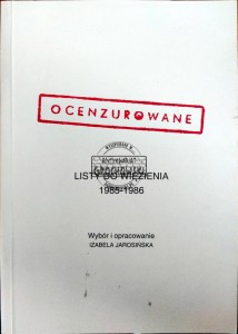 Listy do więzienia 1985-1986