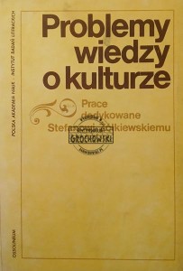 Problemy wiedzy o kulturze