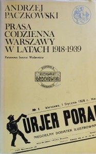 Prasa codzienna Warszawy w latach 1918-1939