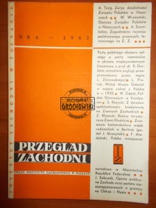 Przegląd Zachodni 4 1962