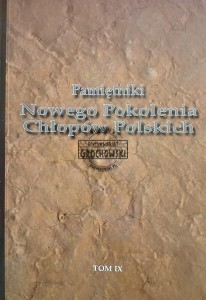 Pamiętniki nowego pokolenia chłopów polskich, tom 9