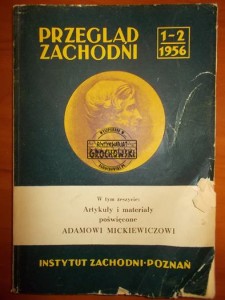 Przegląd Zachodni 1/2 1956