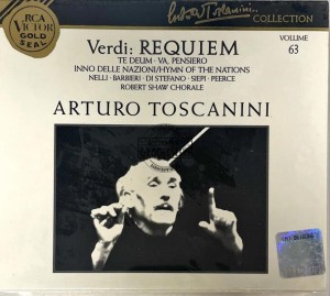 Verdi, Arturo Toscanini, Nelli, Barbieri, Di Stefano, Siepi, Peerce, Robert Shaw Chorale, NBC Symphony Orchestra – Requiem • Te Deum • Va, Pensiero • Inno Delle Nazioni/Hymn Of The Nations 2CD