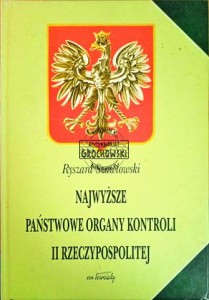 Najwyższe państwowe organy kontroli II Rzeczypospolitej