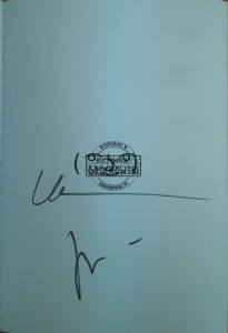 Rozum i godność człowieka (autograf)