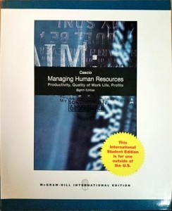 Managing Human Resources. Productivity, Quality of Work Life, Profits