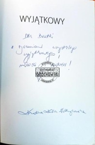 Wyjątkowy. O drodze do samego siebie (autograf)