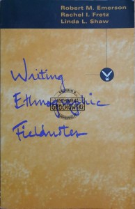 Writing Ethnographic Fieldnotes