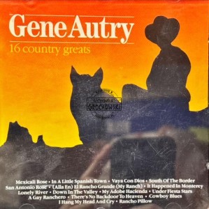 Gene Autry – 16 Country Greats CD