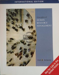 Principles of Human Resource Management