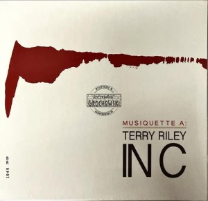 Musiquette A : Terry Riley – In C CD