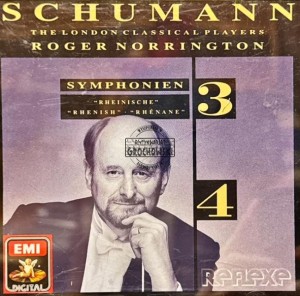 The London Classical Players, Roger Norrington – Symphonien 3 "Rheinische" = "Rhenish" = "Rhénane" / 4 CD