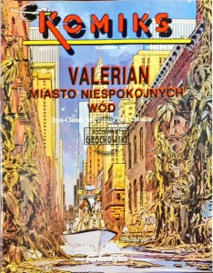 Komiks, październik 1990, zeszyt 4. Valerian. Miasto niespokojnych wód