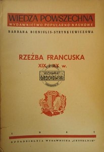 Rzeżba francuska XIX i XX w.