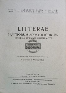 Litterae Nuntiorum Appostolicorum, Historiam Ucrainae Illustrantes 1550-1850 / Listy Nuncjuszy Apostolskich ilustrujące historię Ukrainy 1550-1850, tom 4 ( 1621-1628 )