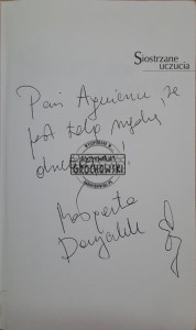 Siostrzane uczucia (autograf)