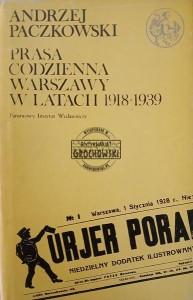 Prasa codzienna Warszawy w latach 1918-1939
