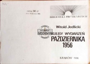 Kulisy wydarzeń października 1956
