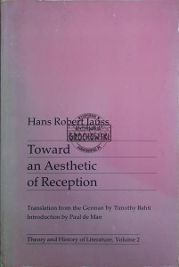 Toward an Aesthetic of Reception